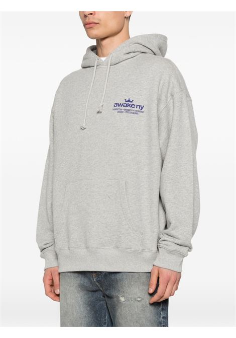 good everywhere pullover hoodie man grey AWAKE NY | AWK-SP26-HD001HE